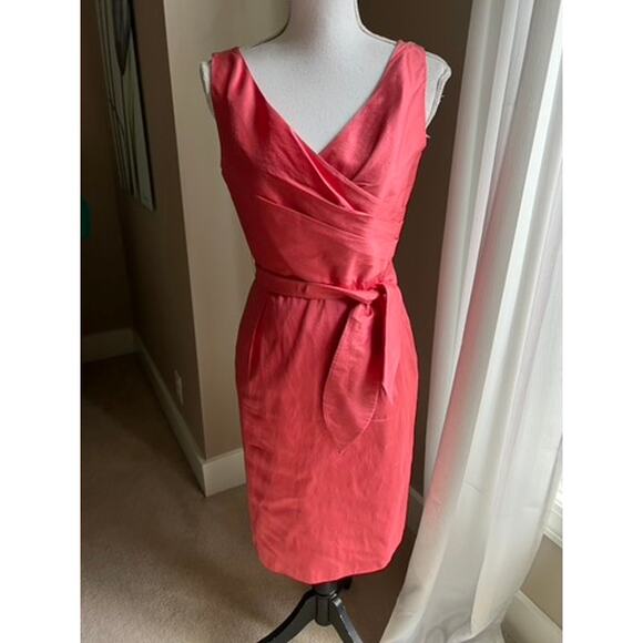 Talbots Dresses & Skirts - NWT Talbot coral pure silk sheath dress size 6 petite